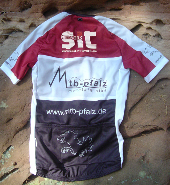 Trikot Kurzarm, R&uuml;ckseite