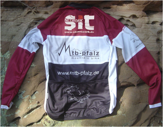 Trikot Langarm, R&uuml;ckseite